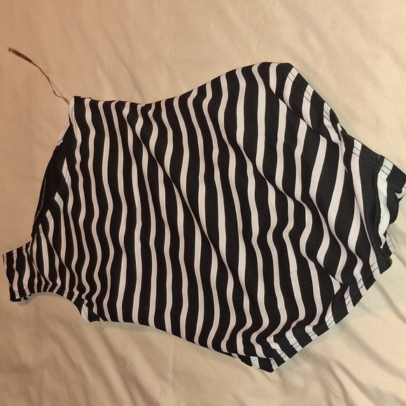 Michael Michael Kors One Piece Striped Bathing Suit - Picture 7 of 9